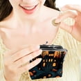 thumbnail image 7 of Castle Elegant Microfiber Coin Purse Wallet with Zinc Alloy Jaws, 4.3x4.7 inches, 11x12 cm Size, Stylish Organizer for Cards, Cash, and Coins, 7 of 7