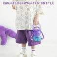 thumbnail image 6 of Kids Bear Water Bottle, 32oz Cute Water Bottles for Girls, Kids Water Bottle with Straw and Strap, Kawaii Teddy Bear Water Bottle, Drinking Cups Leak-proof Water Bottles for School, 6 of 6
