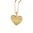 thumbnail image 1 of Nvzi Ideas de regalos para el Día de la Madre - Collar para el Día de la Madre para Madre para mamá de parte de su hijo Regalos para ella Regalos para mamá Regalo para el Día de la Madre (Oro), 1 of 4