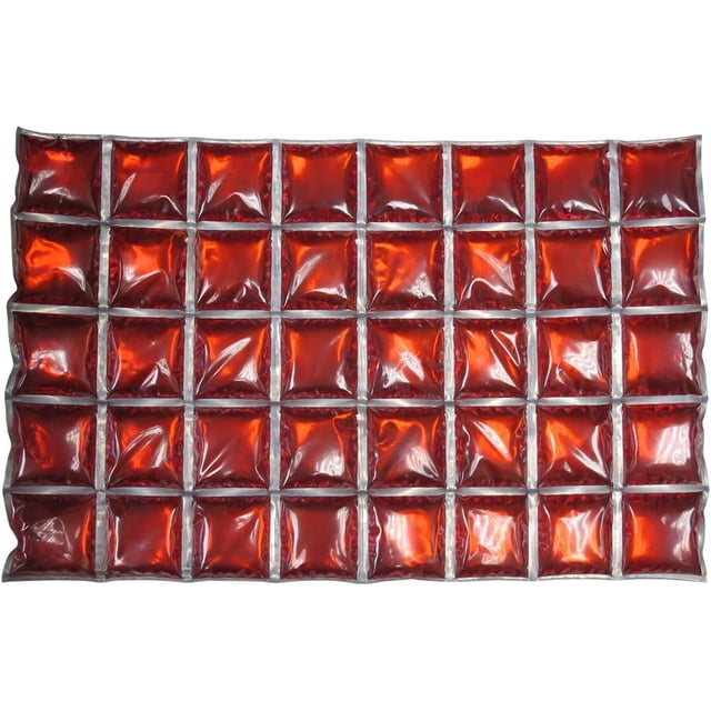 Packs de Hielo Reutilizables ICY-COOLS Láminas Flexibles 1 Unidad Roja