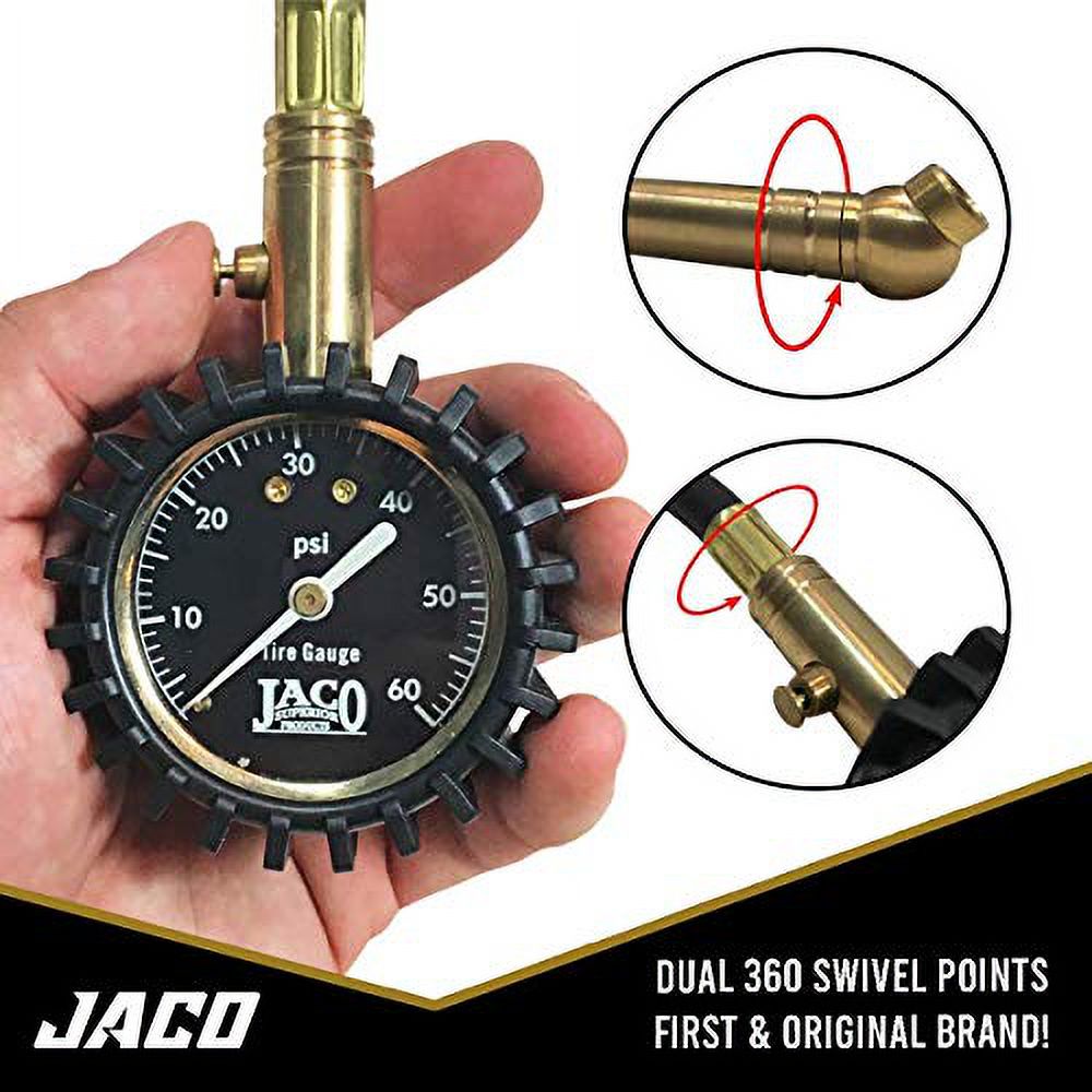 JACO ElitePro Tire Pressure Gauge 60 PSI