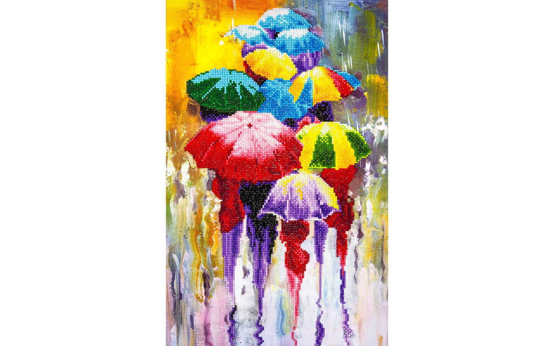 Diamond Art Kit 14X16" Advanced Rainy Day Walmart Canada