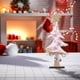 thumbnail image 5 of Mesa de de Navidad de madera, decoración de Navidad, adornos de es de Navidad de madera para fiesta de de Navidad, decoración de Rosado yotijar árbol de escritorio, 5 of 10