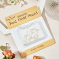 thumbnail image 6 of 1Box 10Pcs Rack Plating Brass Pendants with Jump Ring Cadmium Free & Lead Free Long-Lasting Plated Faith Cross Real 18K Gold Plated 27x17x1.5mm Jump Ring: 5x1mm Inner Diameter: 3mm, 6 of 8