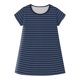thumbnail image 5 of Girls Summer Sundress Casual Striped A-Line Dress Short Sleeve Summer Dresses Comfortable Ages 4-12 Pink and White ,Sie:100, 5 of 7