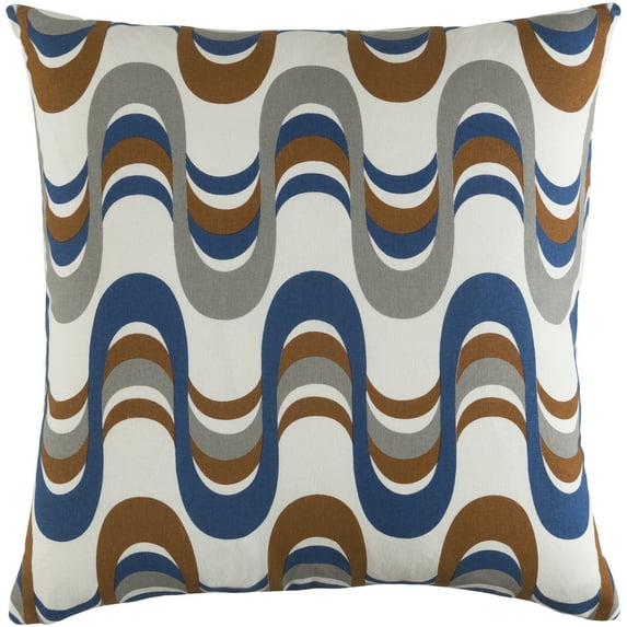 Artistic Weavers Trudy Wave 18" x 18" Pillow (with Down Fill)