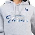 thumbnail image 3 of Women's G-III 4Her by Carl Banks Gray Tennessee Titans Shadow Logo Fleece Pullover Hoodie, 3 of 3