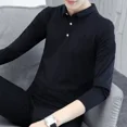 thumbnail image 3 of Camisetas de algodón 100℅ para hombre Tendencias de moda 2024 Sudaderas Citas F It Tops estéticos Invierno Lujo coreano Un polo Ropa masculina, 3 of 5