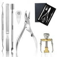 thumbnail image 2 of Sportuli 6X Ingrown Toenail Set Tools Kit Nail Treatment Foot Hands Pedicure Tools Fungus, 2 of 9