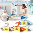 Kids Plastic Hangers,Baby Clothes Hangers 10PCs Plastic Hangers