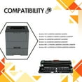 thumbnail image 4 of Catch Supplies Compatible Toner TN-850 TN850 & Drum Unit DR820 DR820/DR-890 for Brother HL-L5100DN MFC-L5800DW DCP-L5600DN (2*Black Toner 1*Drum), 4 of 11