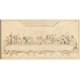 thumbnail image 1 of Cuadro Decorativo - La Última Cena, probablemente del siglo XIX. Jr  Impresión en canvas, estrechado., 1 of 2