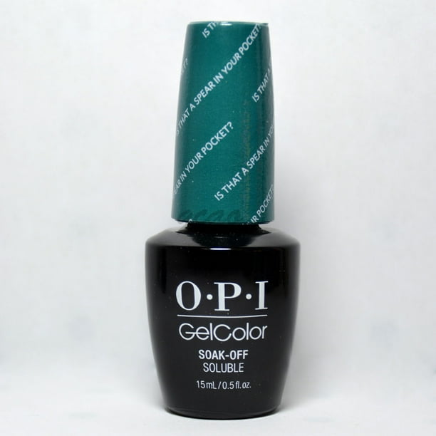 Opi Opi Soak Off Uv Gel Polish Is That A Spear In Your Pocket Gcf85 Walmart Com Walmart Com