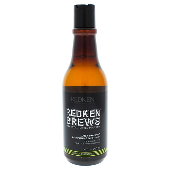 Brews Daily Shampoo by Redken for Men - 10.1 oz Shampoo
