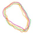 thumbnail image 3 of WRISTBIQUE Neon Beads Necklace For Girls 4Pcs, 3 of 10