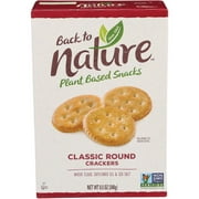 Back to Nature Classic Round Crackers, Non-GMO Project Verified, Kosher, 8.5 OZ