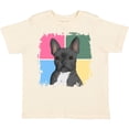 thumbnail image 3 of Inktastic Blue French Bull Dog Boys or Girls Toddler T-Shirt, 3 of 5