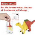 thumbnail image 2 of Set de 15 juguetes de dinosaurios que cambian de color Hayuyuxo, 2 of 6