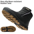 thumbnail image 6 of KOFUBOKE Men's Snow Boots Winter Shoes Waterproof and Non-slip to keep Warm Weather Shoes, 6 of 7