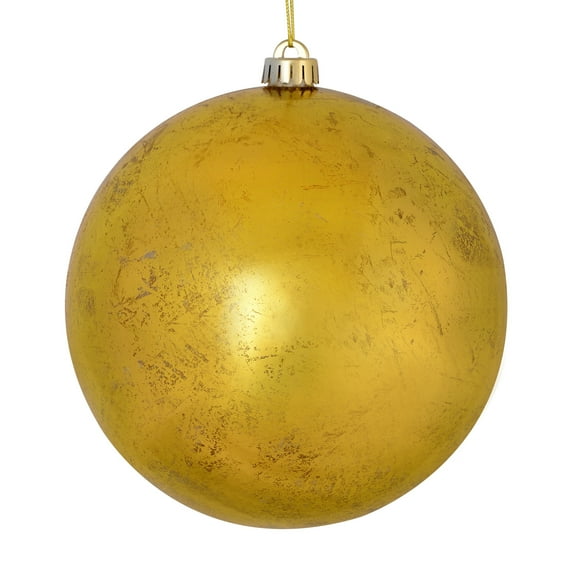 Vickerman 8" Gold Foil Ornament, 2 per Bag