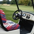 thumbnail image 6 of Pzuqiu Golf Car Seat Cushion Cover Comfortable, Fit for Golf Cart Outdoor Golf Carts Suitable for Most 2-Seater Carts 2 Person Seats Golf Carts, 6 of 9