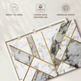 thumbnail image 6 of Elephant Stock Marble Texture Geometric Abstract Wall Art - Horizontal Canvas Wall Art - Living Room Wall Decor - Abstract Canvas - Gray And Gold Decor - 39" x 26", 6 of 8