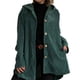 thumbnail image 1 of Chaqueta Informal de Holgada con Capucha y Larga para Mujer, Otoño e Invierno Verde M, 1 of 6