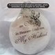 thumbnail image 4 of Colgante conmemorativo del árbol de navidad de la bola del ornamento de la ejecución de la pluma plástica de la bola de la decoración, marido Advancent HA003103-08, 4 of 6