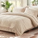 thumbnail image 1 of Juego de edredón Anluoer Queen, cama capitoné beige en una bolsa, 7 piezas, 1 of 7