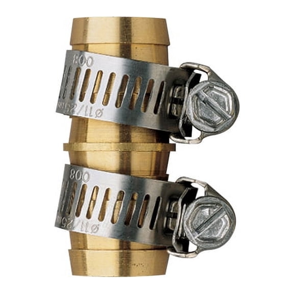 Orbit Brass 5/8" Water Hose Repair Kit - Lawn & Garden Hoses Mender Fix, 58115N