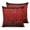 Red, variant on 20x20 Pillow Covers Set of 2, Orange Geometric Throw Pillow Covers Decorative Couch Cushion Case, Ombre Modern Abstract Art Microfiber Square Pillowcases for Bedroom Car Living Room
