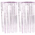 thumbnail image 3 of 2pcs Halloween Party Decorations Metallic Tinsel Curtain Rain Silk Fringe For Doorway Wall Backdrop And Indoor Festive Atmosphere, 3 of 3