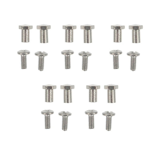 2 Sets Eyeglasses Screws Replacement Eyeglasses Screws Useful Sunglasses Parts