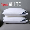 thumbnail image 1 of Ohufall Silk Down Neck Protection Pillow Hotel Quality Four Color Options Comfortable Sleep Aid Cervical Health Support Home Goods, 1 of 6