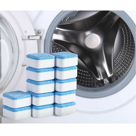 24Pc Multi-functional Washing Machine Tub Bomb Cleaner Effervescent Tablets