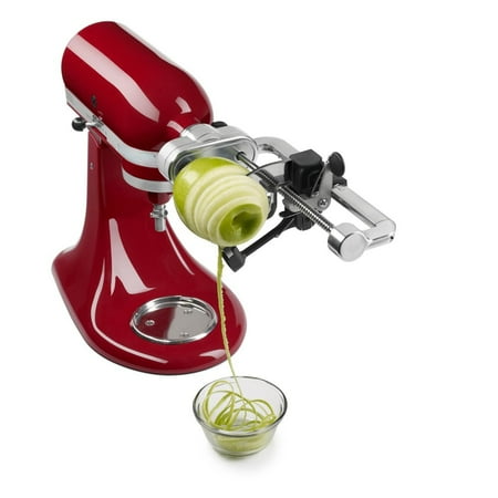 

Spiralizer with peeling pitting and slicing