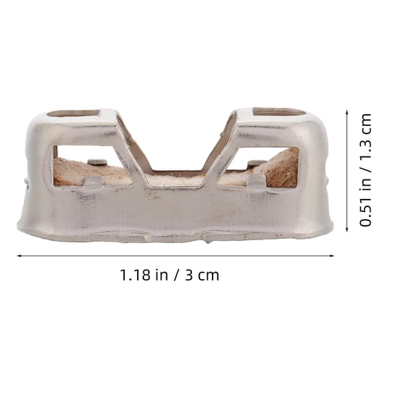 Masteelf Pocket Hand Warmer Accessories Metal Hand Warmer Replacement Burner Portable Warmer Heater Accessory Handy Warmer Pocket Heater Head