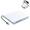 thumbnail image 2 of Lecteur DVD Externe Portable USB 3.0 pour Ordinateur Portable PC de Bureau Windows Linux OS Apple Mac, 2 of 9