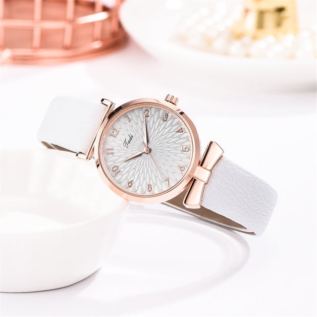 Reloj de cuarzo para mujer, relojes para mujer Jadi, estilo europeo y de moda, esfera dorada, delicado reloj tallado para mujer, reloj de moda.