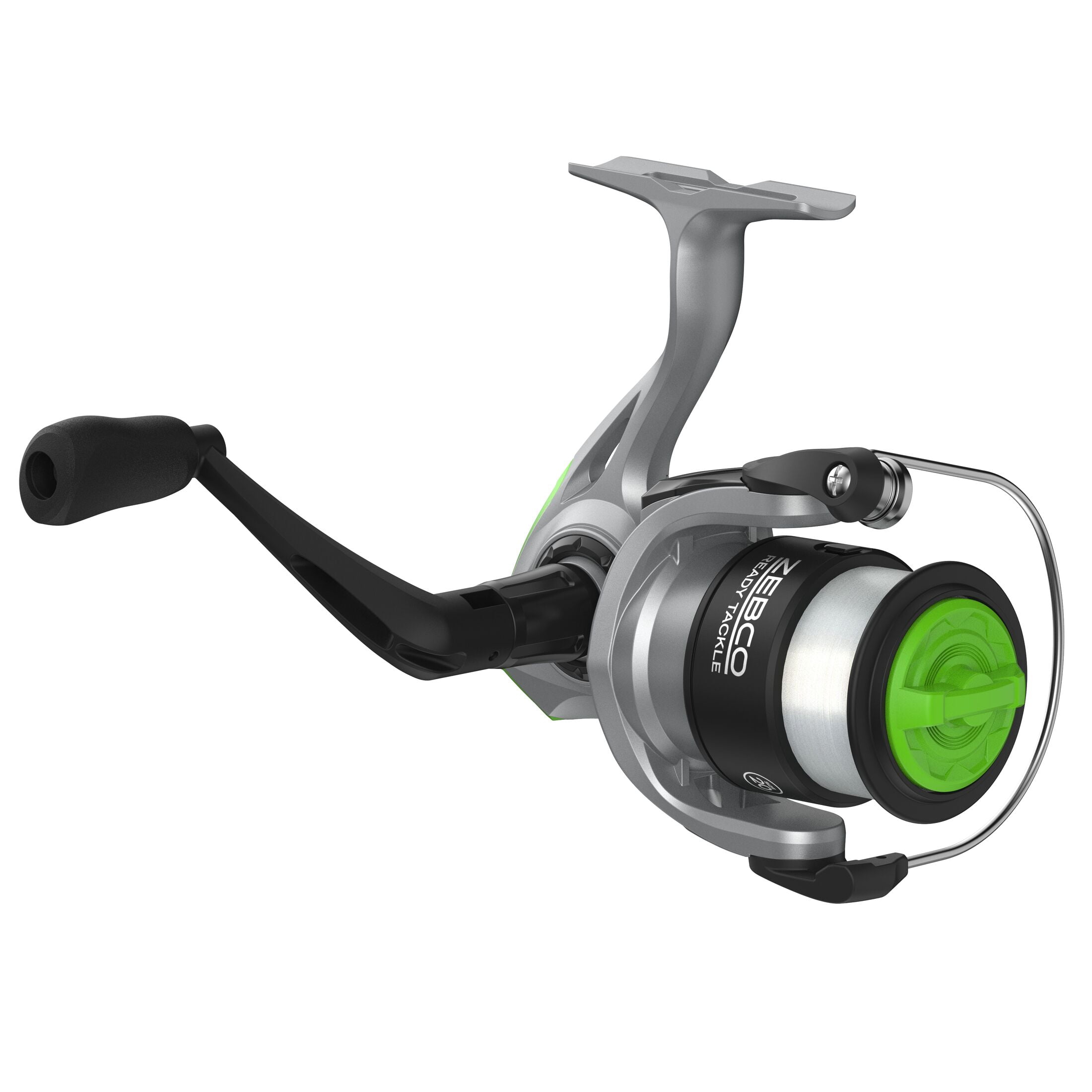 Zebco Ready Tackle Lake/Pond Spinning Combo, 6-Foot, 2-Piece Fishing Rod, Size 20 Reel, 8-Pound Line, 27-Piece Tackle Kit