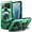 Dark Green / Teal, variant on Kyocera DuraSport 5G Armor Magnetic Case with Ring & Magnetic Mount