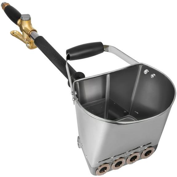 KFFKFF 4 Jet 3Hp Plaster Sprayer Plaster Sprayer Cement Mortar Spray Gun Hopper Wall Paint Spray Gun Wall Painting Concrete Tools Hand Sprayer for Painting Walls or Ceilings