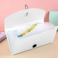 thumbnail image 3 of TOPRenddon 13 Pocket A6 Mini Accordion File Folder, Colorful Candy Transplastic Document Organizer, Portable Bill Receipt Storage Holder, Office Supplies Classification Folder for Home, 3 of 6