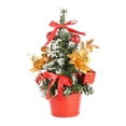 thumbnail image 1 of Advancent Pino de Navidad de 20cm, árbol Artificial pequeño, decoración de Navidad falsa, accesorio DIY, atmósfera de Año Nuevo, adorno para centro Kits de decoración para fiestas rojo Advancent HA008880-02, 1 of 6