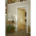 thumbnail image 2 of Frameport Paneled Solid Manufactured Wood Unfinished Standard Door, 2 of 4