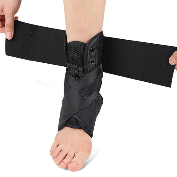 Sports Ankle Brace, Support Fixed Compression Strap Adjustable Ankle Brace