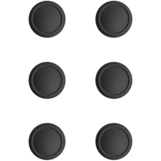 Black Replacement Joystick Caps for Nintendo Switch and Switch OLED (Spare Parts)