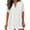 White, variant on Womens Shirts Short Sleeve Kelon Women's Short Sleeve Shirts V Neck Boho Tops Tunic Tops Casual Business Work Blouses Trendy Tees, XL
