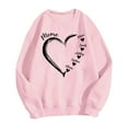 thumbnail image 4 of Penkiiy Personalized Nickname Mom Grandma Hearts with Kid Names Sweatshirt, Christmas Mom Grandma Shirt Gifts for Women Pink, 4 of 5
