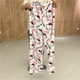 thumbnail image 4 of Pijamas Kawaii Sanrio de Hello Kitty, pantalones de casa informales de lana de franela de Anime negro, pantalones de casa informales de dibujos animados blancos, pantalones de moda de otoño, regalo de, 4 of 4